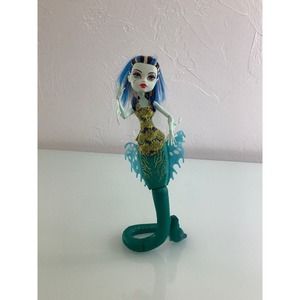 Monster High Doll Great Scarier Reef Glowsome Ghoulfish Frankie Stein Doll EUC